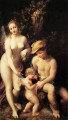 Venus with Mercury and Cupid Renaissance Mannerism Antonio da Correggio